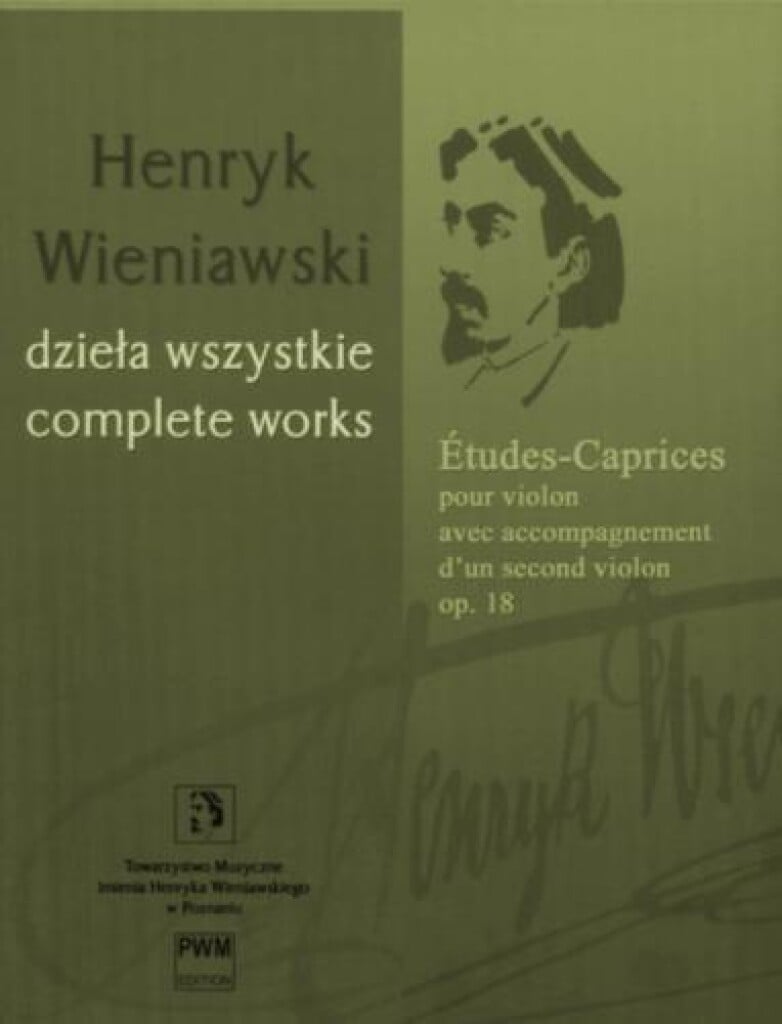 Etudes Caprices Op 18 For 2 Violins